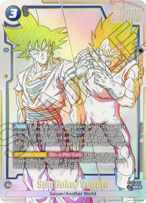 ST01-024 Son Goku/Vegeta (Alt art)