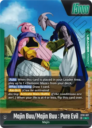 ST01-027 Majin Buu/Majin Buu : Pure Evil