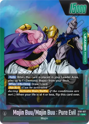 ST01-027 Majin Buu/Majin Buu : Pure Evil (Alt art)