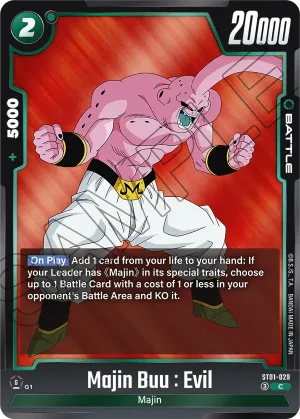 ST01-029 Majin Buu : Evil