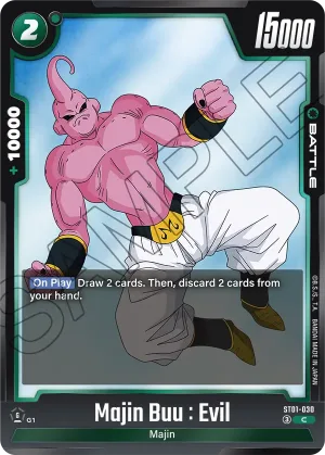ST01-030 Majin Buu : Evil
