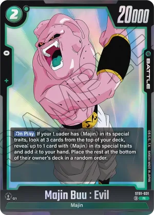 ST01-031 Majin Buu : Evil