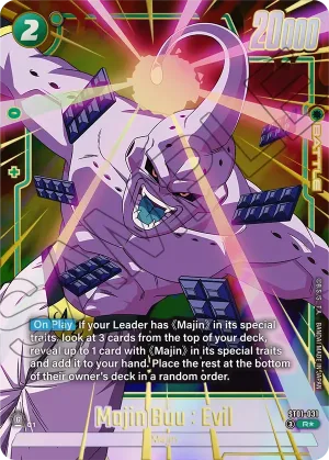 ST01-031 Majin Buu : Evil (Alt art)