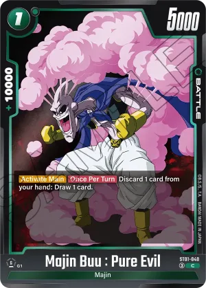 ST01-040 Majin Buu : Pure Evil