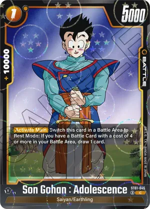 ST01-045 Son Gohan : Adolescence (Parallel)