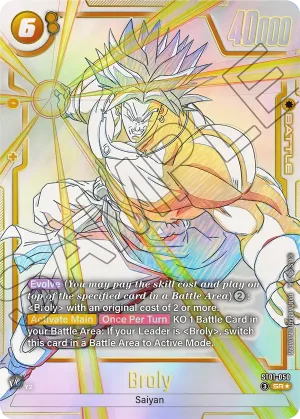 ST01-050 Broly (Alt art)