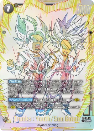 ST01-058 Trunks : Youth/Son Goten (Alt art)
