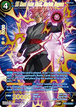 EX21-04 SS Rose Goku Black, Mortals Begone (Promo)