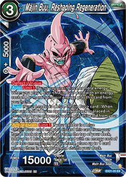 EX21-05 Majin Buu, Reshaping Regeneration