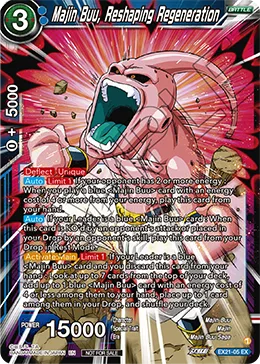 EX21-05 Majin Buu, Reshaping Regeneration (Promo)