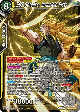 EX21-12 SS3 Gotenks, Invincible Fists