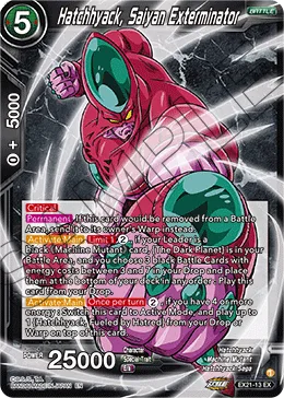 EX21-13 Hatchhyack, Saiyan Exterminator