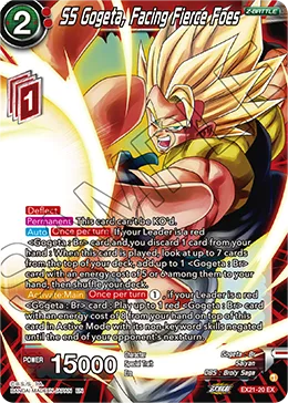 EX21-20 SS Gogeta, Facing Fierce Foes