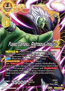 EX21-28 Fused Zamasu, Righteous Iniquity