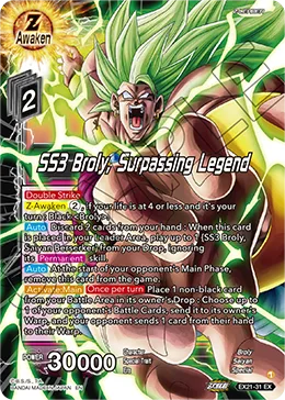 EX21-31 SS3 Broly, Surpassing Legend