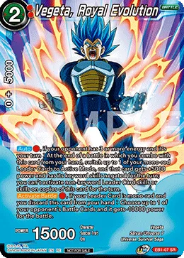 EB1-07 Vegeta, Royal Evolution (Promo)