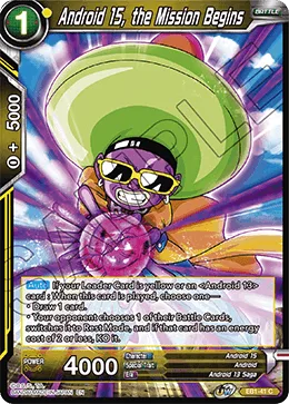 EB1-41 Android 15, the Mission Begins