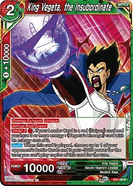 EB1-56 King Vegeta, the Insubordinate