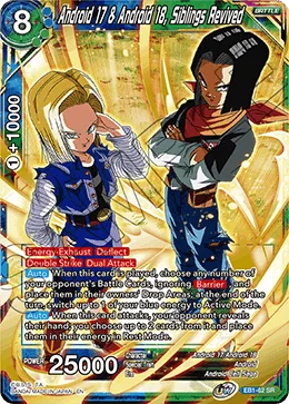 EB1-62 Android 17 & Android 18, Siblings Revived