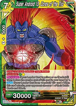 EB1-65 Super Android 13, Cores of the Trio