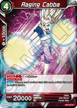 BT1-013 Raging Cabba