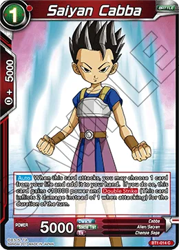 BT1-014 Saiyan Cabba