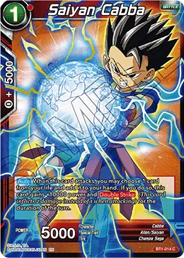 BT1-014 Saiyan Cabba (Promo)