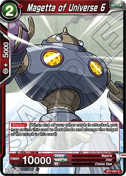 BT1-021 Magetta of Universe 6