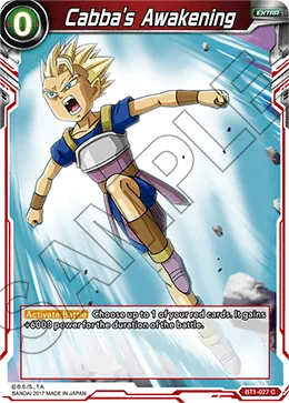 BT1-027 Cabba's Awakening
