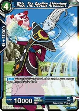 BT1-044 Whis, The Resting Attendant (Parallel)