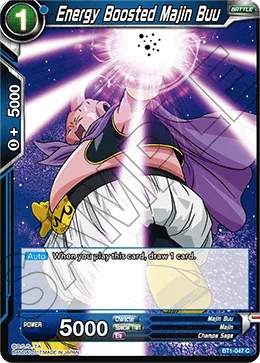 BT1-047 Energy Boosted Majin Buu