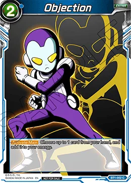 BT1-052 Objection (Promo)