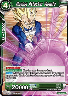 BT1-064 Raging Attacker Vegeta
