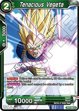 BT1-066 Tenacious Vegeta