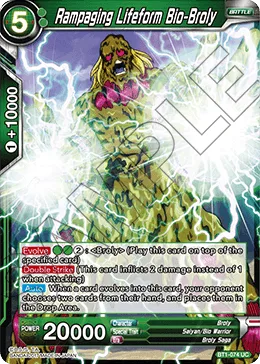 BT1-074 Rampaging Lifeform Bio-Broly (Parallel)