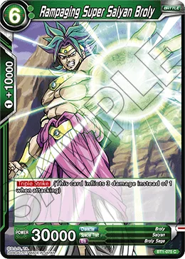 BT1-075 Rampaging Super Saiyan Broly