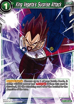 BT1-079 King Vegeta's Surprise Attack