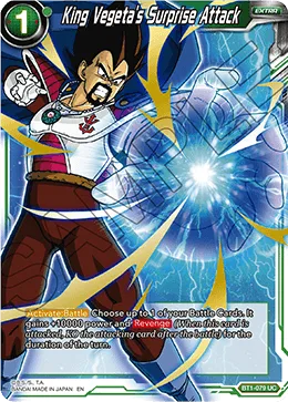 BT1-079 King Vegeta's Surprise Attack (Promo)