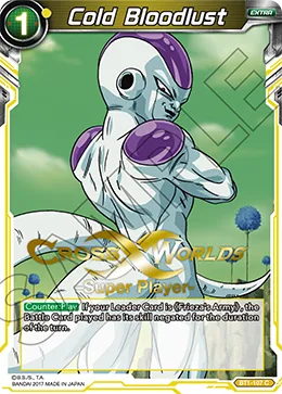 BT1-107 Cold Bloodlust (Promo)