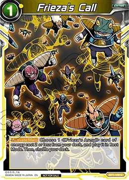 BT1-109 Frieza's Call (Promo)