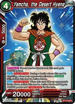 BT10-009 Yamcha, the Desert Hyena