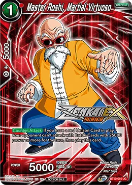 BT10-010 Master Roshi, Martial Virtuoso (Promo)