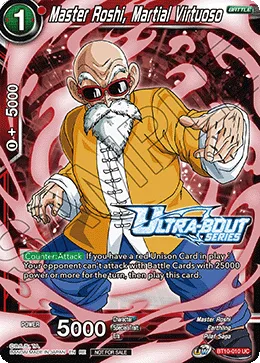 BT10-010 Master Roshi, Martial Virtuoso (Promo)