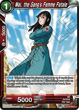 BT10-023 Mai, the Gang's Femme Fatale