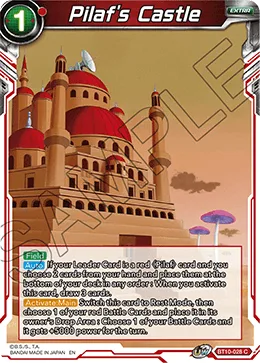 BT10-028 Pilaf's Castle