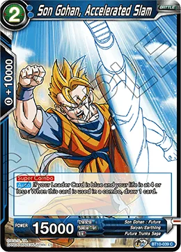 BT10-039 Son Gohan, Accelerated Slam