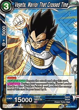 BT10-042 Vegeta, Warrior That Crossed Time