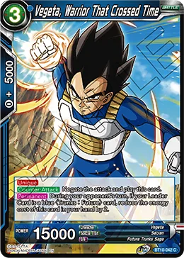BT10-042 Vegeta, Warrior That Crossed Time (Promo)