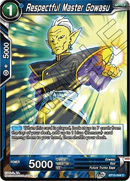 BT10-049 Respectful Master Gowasu