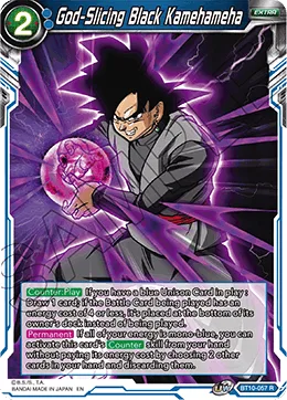 BT10-057 God-Slicing Black Kamehameha